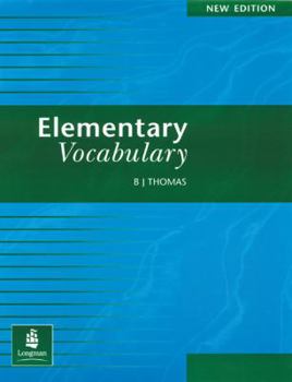 Paperback Elementary Vocabulary Book