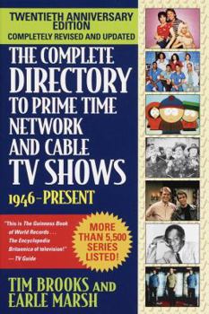 Paperback The Complete Directory to Prime Time Network and Cable TV Shows: 1946-Present Book