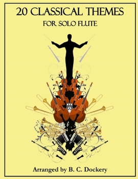 Paperback 20 Classical Themes for Solo Flute Book