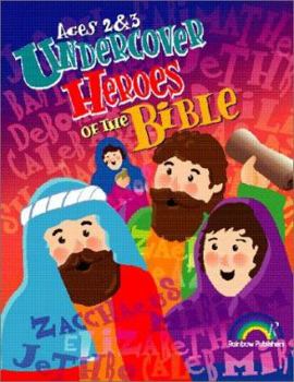 Paperback Undercover Heroes of the Bible Ages 2-3 Book