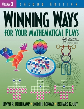 Hardcover Winning Ways for Your Mathematical Plays, Volume 3 Book