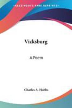 Paperback Vicksburg: A Poem Book