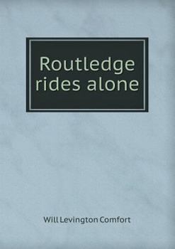 Paperback Routledge Rides Alone Book