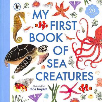 Paperback My First Book of Sea Creatures (Zoe Ingram's My First Book of...) Book