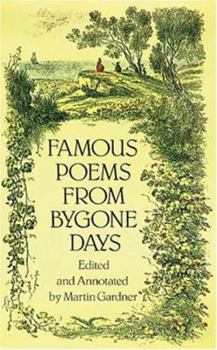 Paperback Famous Poems from Bygone Days (Dover Books on Literature and Drama) Book