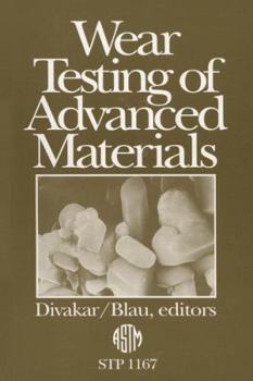 Paperback Wear Testing of Advanced Materials (Astm Special Technical Publication) Book