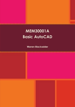 Paperback MEM30001A Basic AutoCAD Book