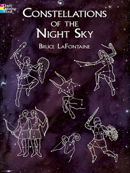 Paperback Constellations of the Night Sky Coloring Book