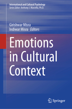 Hardcover Emotions in Cultural Context Book