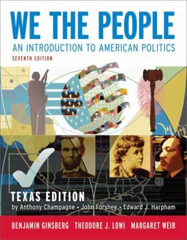 Paperback We the People: An Introduction to American Politics Book