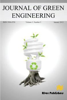 Paperback Journal of Green Engineering Vol 3-2 Book