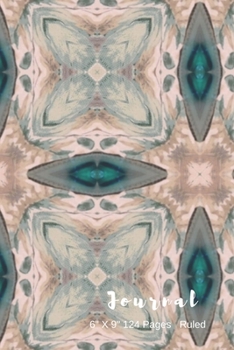 JOURNAL/NOTEBOOK.: 6" x 9" - 124 Pages - Lined Blank Pages Journal