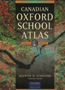Hardcover Canadian Oxford School Atlas Book