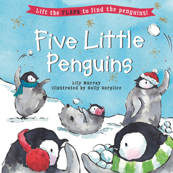 Hardcover Five Little Penguins Book