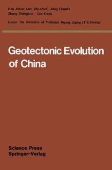 Paperback Geotectonic Evolution of China Book