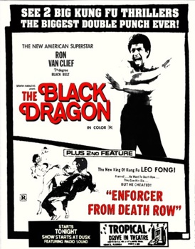 Blu-ray Black Dragon + Enforcer From Death Row ( Book