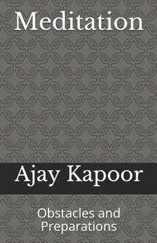 Paperback Meditation: Obstacles and Preparations Book