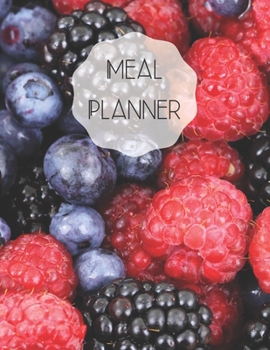 Paperback Meal Planner: Track and plan your food weekly, contains shopping list Book