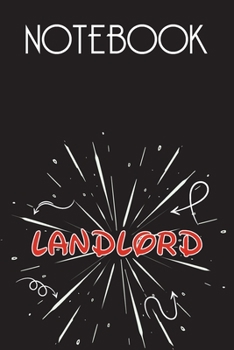 LANDLORD Notebook, Simple Design: Notebook /Journal Gift,Simple Cover Design,100 pages, 6x9, Soft cover, Mate Finish