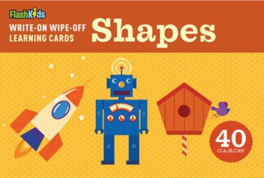 Cards Write-On Wipe-Off Learning Cards: Shapes Book