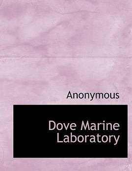 Hardcover Dove Marine Laboratory Book