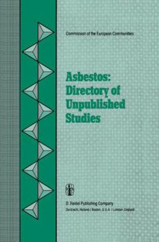 Hardcover Asbestos: Directory of Unpublished Studies Book
