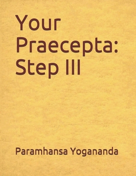 Paperback Your Praecepta: Step III Book