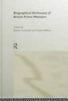 Paperback Biographical Dictionary of British Prime Ministers Book