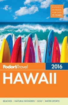 Paperback Fodor's Hawaii 2016 (Full-color Travel Guide) Book