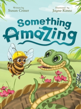 Hardcover Something Amazing: A Speech Therapy Picture Book