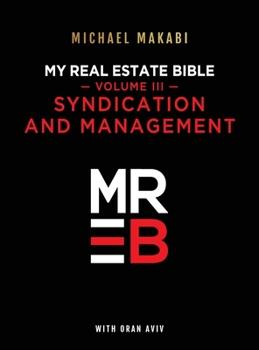 Hardcover My Real Estate Bible Syndication and Management Book