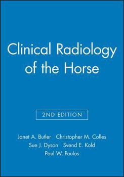 Hardcover Clinical Radiology of the Horse Book