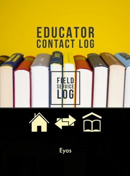 Hardcover Educator Contact Log (H2) Book