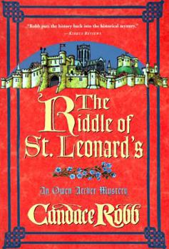 Hardcover The Riddle of St. Leonard's: An Owen Archer Mystery Book