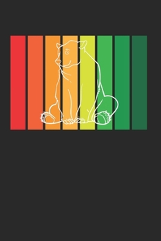 Bär Notizbuch: Bär Notizbuch für Liebhaber / Notizheft / Notizblock A5 (6x9in) Dotted Notebook / Punkteraster / 120 gepunktete Seiten (German Edition)