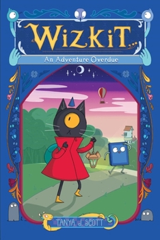 Paperback Wizkit: An Adventure Overdue Book