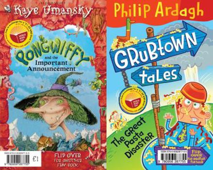 Paperback Pongwiffy and the Important Announcement / Grubtown Tales: The Great Pasta Disaster: A World Book Day Flip Book