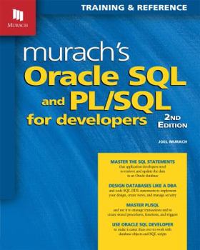 Paperback Murach's Oracle SQL and PL/SQL for Developers Book