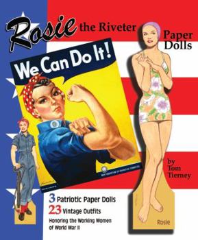 Paperback Rosie the Riveter Paper Dolls Book
