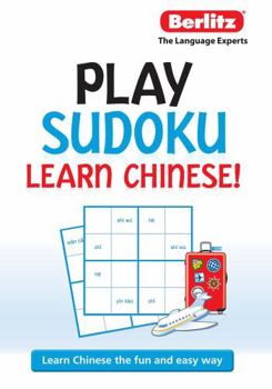 Paperback Berlitz Play Sudoku Learn Chinese! Book