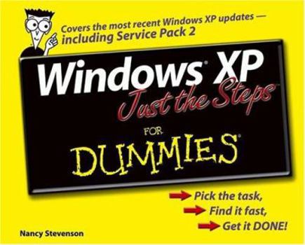 Paperback Windows XP Just the Steps for Dummies Book