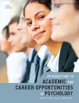 Hardcover Introduction to Academic and Career Opportunities in Psychology Book
