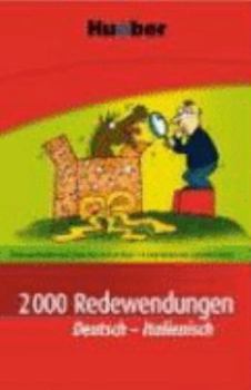 Paperback 2000 Redewendungen Deutsch-Italienisch [Italian] Book