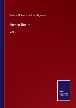 Paperback Human Nature: Vol. 3 Book