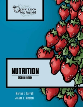 Paperback Quick Look Nursing: Nutrition: Nutrition Book