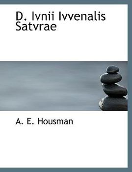 Paperback D. Ivnii Ivvenalis Satvrae [Large Print] Book