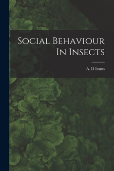 Paperback Social Behaviour In Insects Book