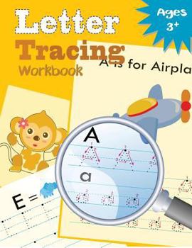 Paperback Letter Tracing Workbook: Kindergarten Tracing Workbook Book