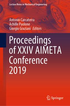 Hardcover Proceedings of XXIV Aimeta Conference 2019 Book