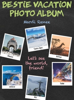 Hardcover Bestie Vacation Photo Album Book